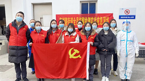筑牢安全防線，發(fā)揮黨員先鋒模范，美而特黨支部積極開展核酸檢測演練
